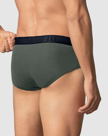 Bóxer brief de alta transpiración en microfibra ideal para uso diario#color_715-gris-elastico-negro