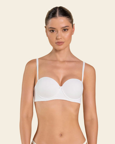 Brasier strapless con realce incorporado#color_000-blanco