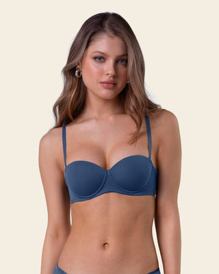 Brasier strapless con realce incorporado#color_589-azul-oscuro
