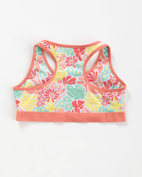 Top en Algodón con Espalda Deportiva para niña#color_b30-coral-estampado