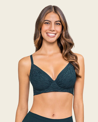 Brasier con cubrimiento total del busto Comfort Fit#color_249-verde-oscuro