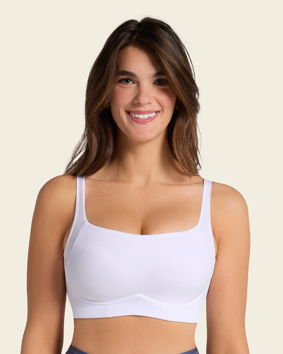 Brasier sin arco ultracómodo de alto soporte y cubrimiento everyday bra