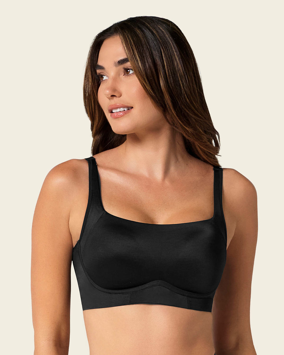 Brasier sin arco ultracómodo de alto soporte y cubrimiento everyday bra
