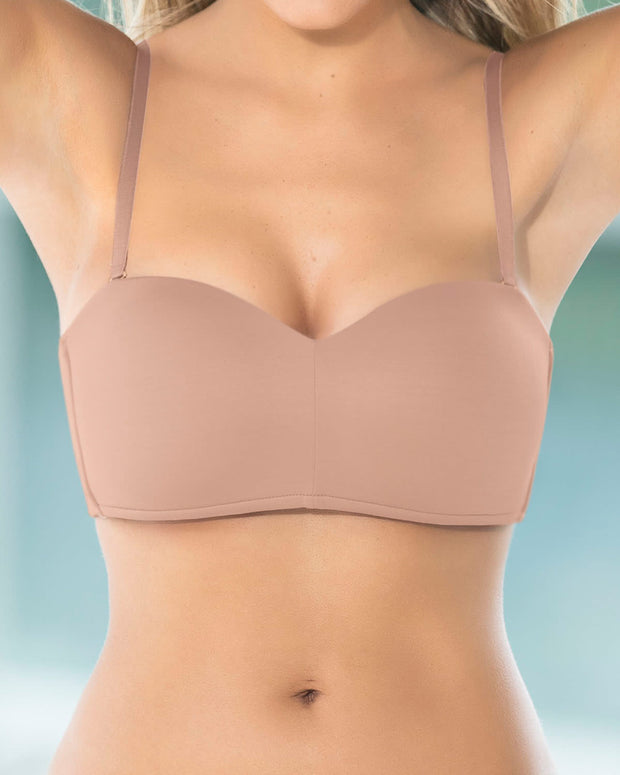 Brasier strapless ideal para busto pequeño y mediano Oh So Light#color_a22-rosa