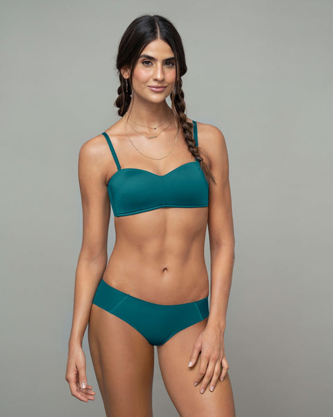 Brasier strapless ideal para busto pequeño y mediano Oh So Light#color_a98-verde-turqueza