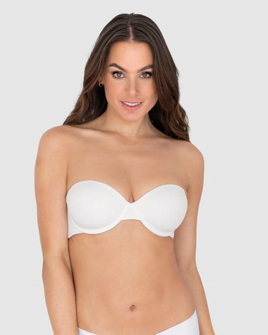 Brasier strapless sin realce con más de 7 formas de uso#color_000-blanco