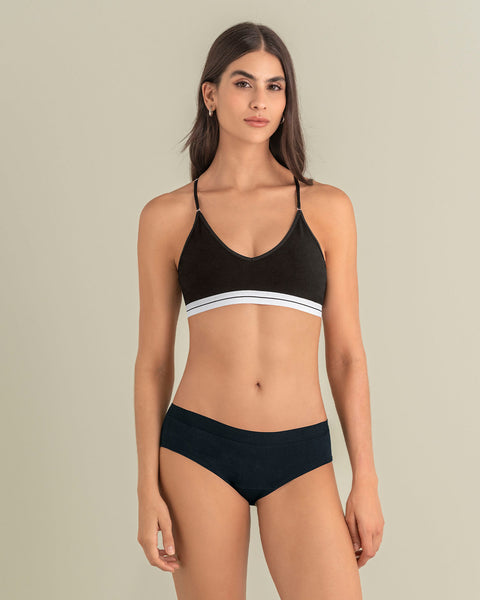 Top en algodón ultracómodo con cargaderas graduables