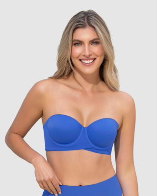 Brasier strapless ideal para busto mediano y grande#color_521-azul-medio