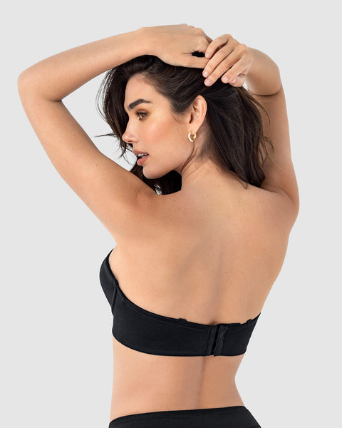 Brasier strapless ideal para busto mediano y grande#color_700-negro