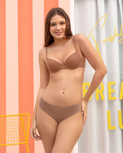 Brasier liso con arco interno#color_640-cafe-medio