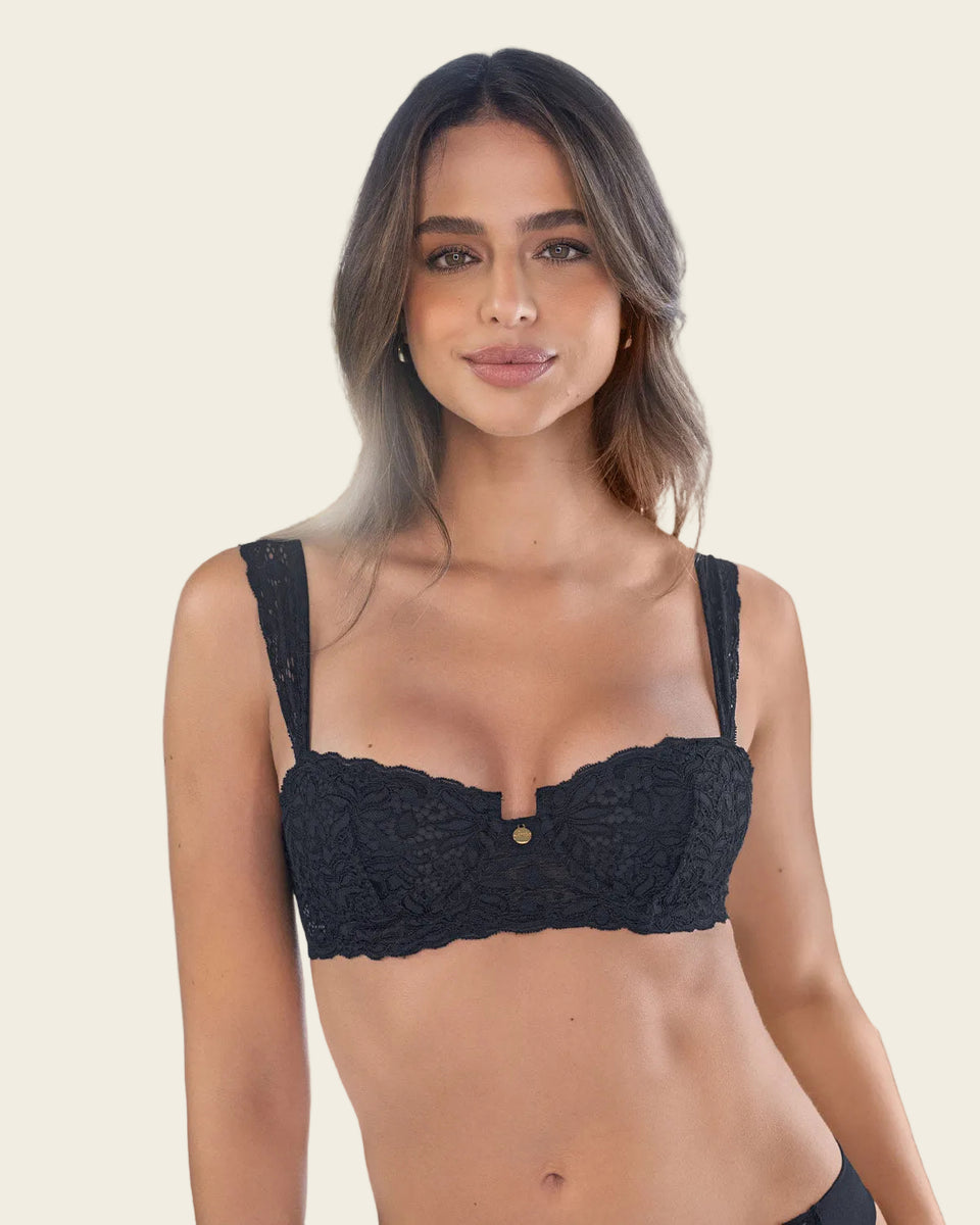 Brasier balconette en encaje