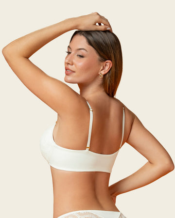 Brasier en encaje con abrochadura frontal y espalda lisa#color_253-perla
