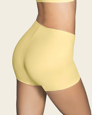 Calzón tipo bóxer efecto invisible en piernas#color_b58-amarillo-claro