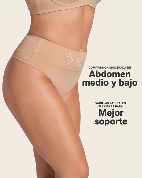 Brasilera de control moderado tiro alto en SkinFuse#color_802-cafe-claro