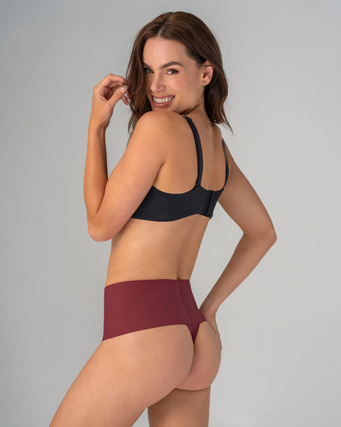 Faja brasilera con fajón ancho de control fuerte tiro alto#color_382-vino