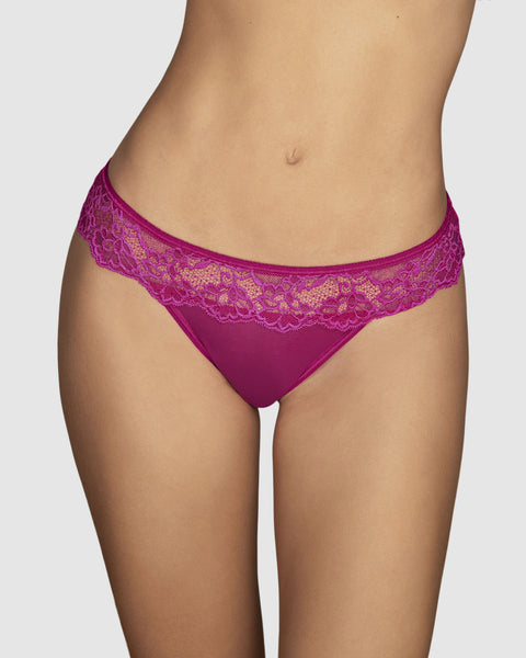 Calzón cachetero en encaje y tul increíblemente sexy#color_946-fucsia