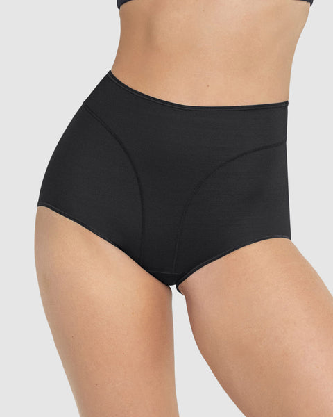 Calzón clásico de control y tiro alto#color_700-negro