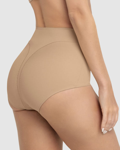 Calzón clásico de control y tiro alto#color_801-cafe-medio