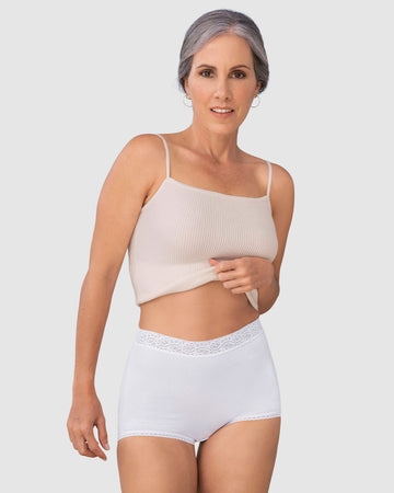Paquete x 3 calzones clásicos con toques de encaje#color_s06-beige-blanco-cafe-claro