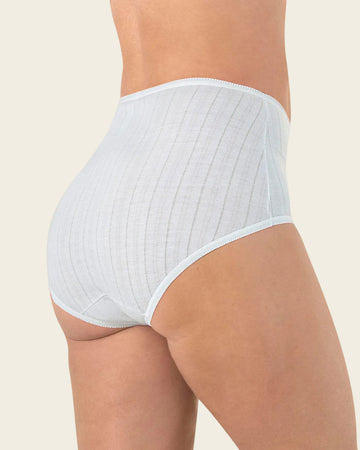 Paquete x 3 calzones clásicos con excelente cubrimiento#color_s06-cafe-blanco-marfil