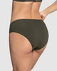 Paquete x 3 Calzones tipo Bikini Clásicos y Confortables#color_s28-verde-vino-rosa