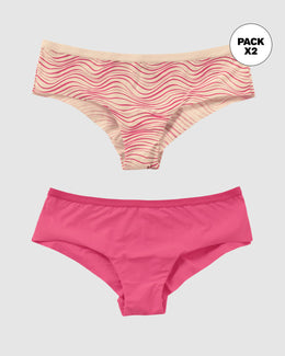 Paquete x 2 calzones cacheteros ultralivianos y suaves#color_s08-estampado-ondas-rosado