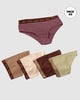 Paquete x 5 calzones estilo hipster#color_s04-palo-de-rosa-tabaco-verde-vino-rosa