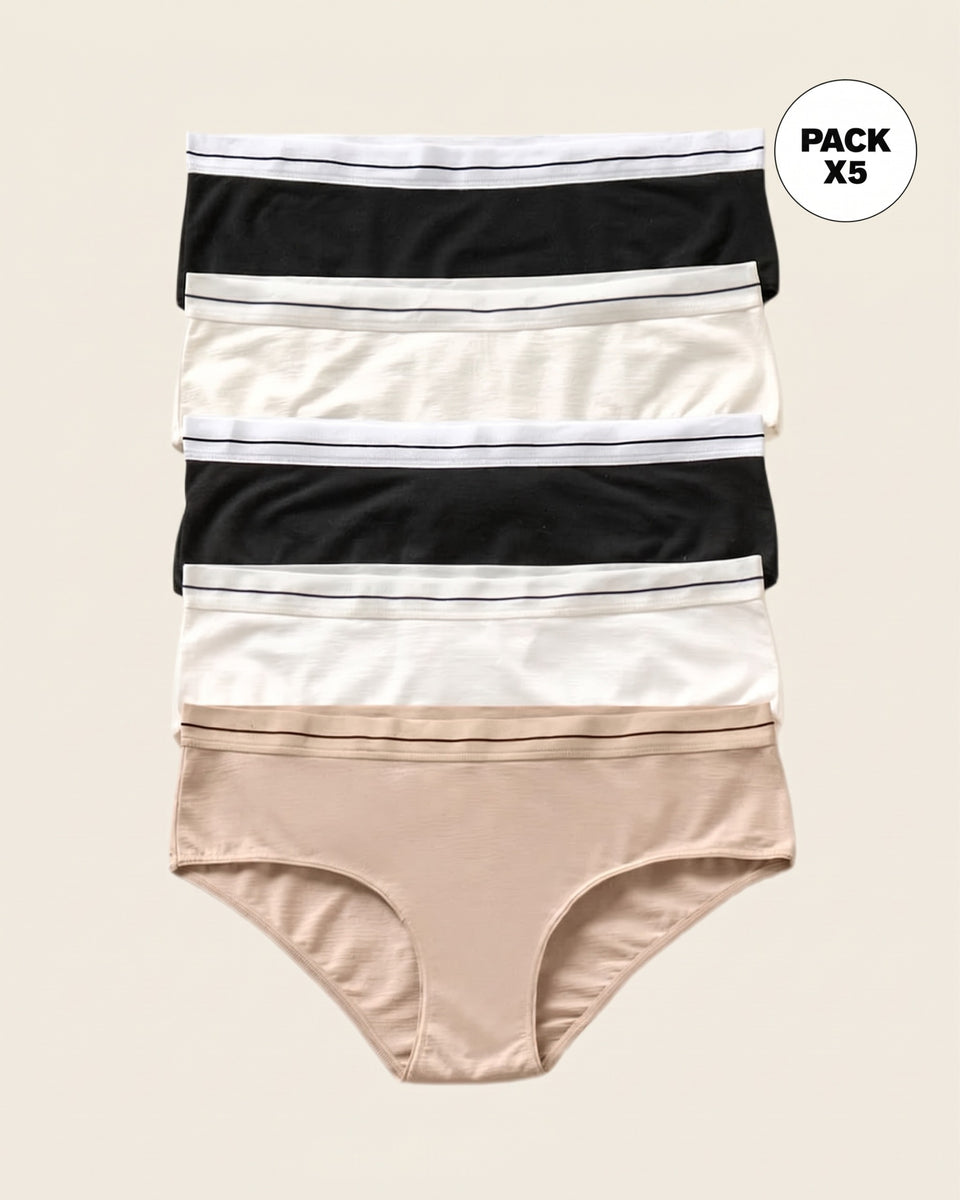Paquete x 5 calzones estilo hipster