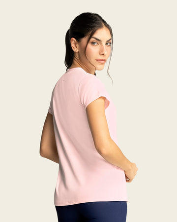 Camiseta deportiva de secado rápido y silueta semiajustada#color_362-rosado-claro