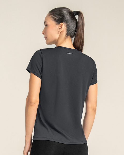 Camiseta deportiva de secado rápido y silueta semiajustada#color_795-gris-oscuro