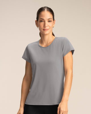 Camiseta deportiva de secado rápido y silueta semiajustada#color_c62-gris-claro-cielo