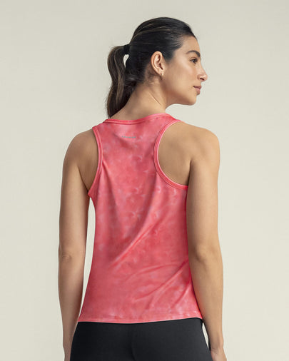 Camiseta deportiva de secado rápido y silueta semiajustada para mujer#color_040-estampado-rosado-degrade