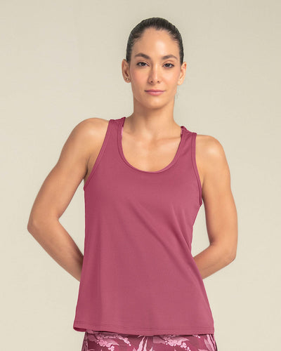 Camiseta deportiva de secado rápido y silueta semiajustada para mujer#color_300-rosado