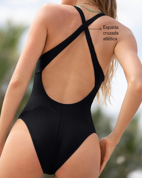 Vestido de baño atlético#color_700-negro
