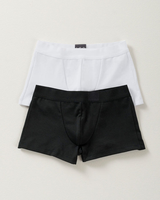 Bóxers cortos x2 niño#color_s54-blanco