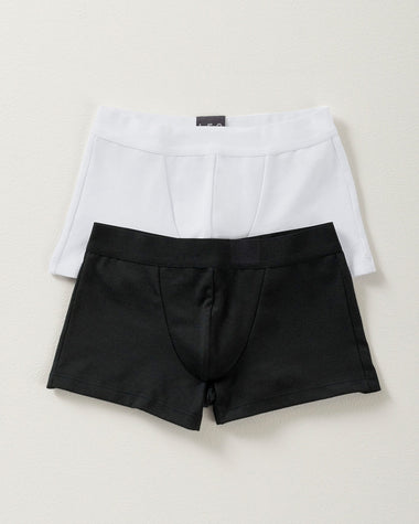 Bóxers cortos x2 niño#color_s54-blanco