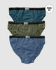 Paquete x3 calzoncillos clásicos en algodón#color_s23-azul-medio-azul-oscuro-verde