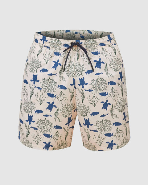 Bermuda playera masculina con práctico bolsillo al lado derecho#color_a29-estampado-animales-marinos