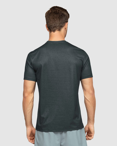 Camiseta deportiva masculina con tecnología de secado rápido#color_071-estampado-gris