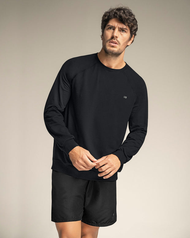Camiseta manga larga deportiva masculino#color_700-negro