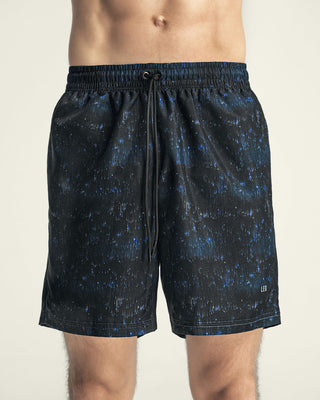 Short deportivo con bolsillos funcionales#color_516-estampado-galaxy-azul