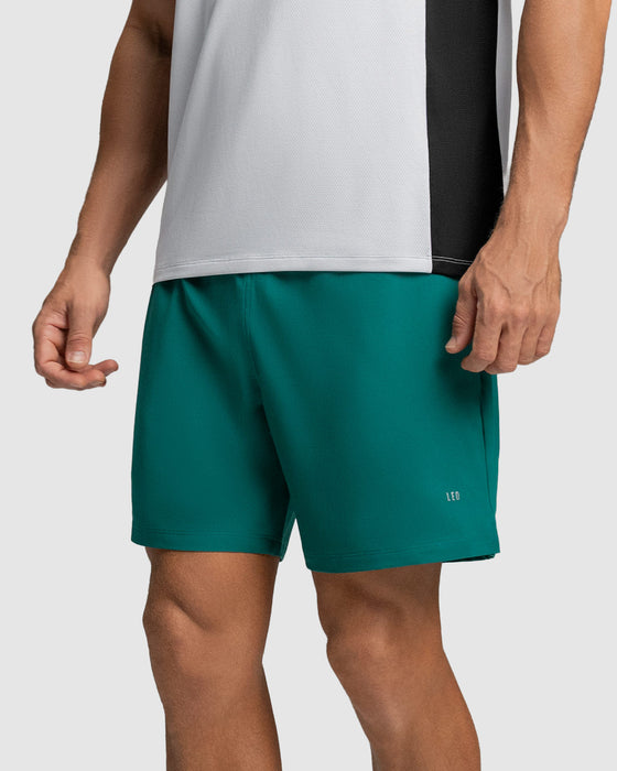 Short deportivo con bóxer interno#color_a41-verde-medio