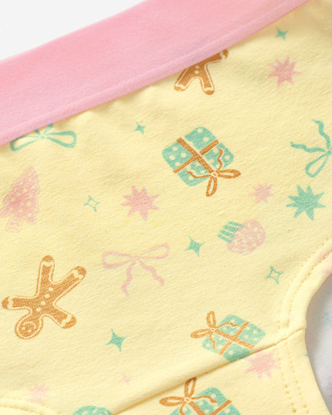 Paquete x 5 calzones tipo hipster para niña#color_s03-blanco-rojo-menta-est-flores-est-regalos