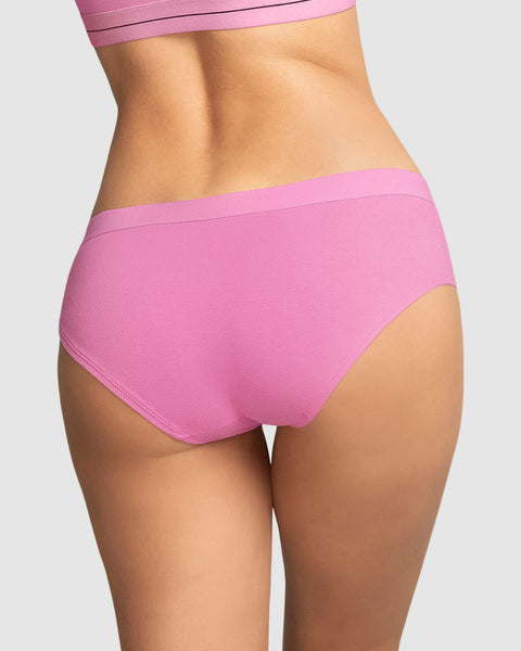 Paquete x 3 calzones estilo hípster en algodón#color_s73-cafe-rosado-estampado-corazones