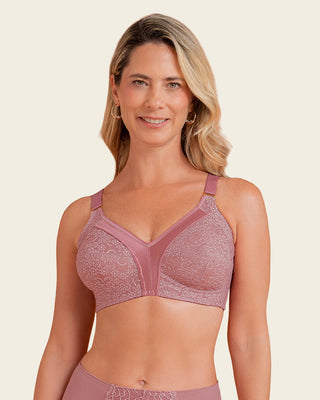 Brasier con copas completas en encaje de buen cubrimiento#color_181-rosa