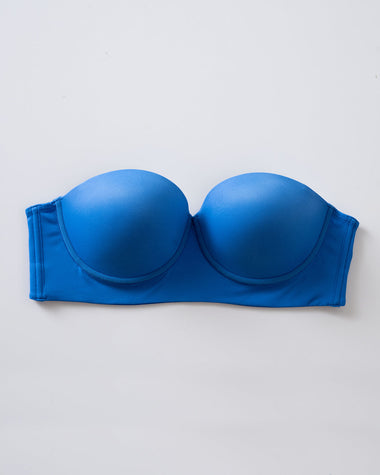 Brasier strapless de realce suave#color_584-azul-rey