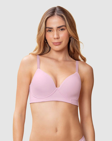 Brasier de realce suave y buen cubrimiento en espalda#color_329-rosado-claro