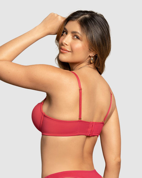 Brasier con realce incorporado y arco#color_944-coral