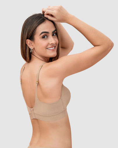 Brasier tipo top ultraliviano con copas internas fijas#color_802-cafe-claro