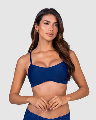 Brasier ultraliviano con copas internas fijas#color_596-azul-oscuro